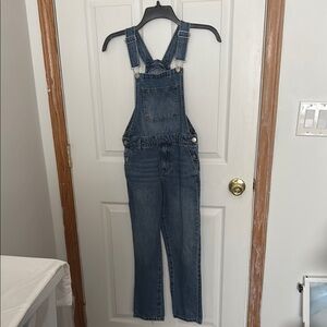 Forever 21 Kids Blue Denim Overalls